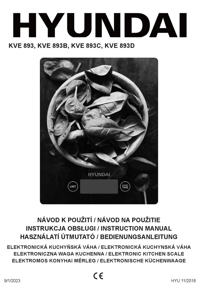 Hyundai KVE 893C User manual