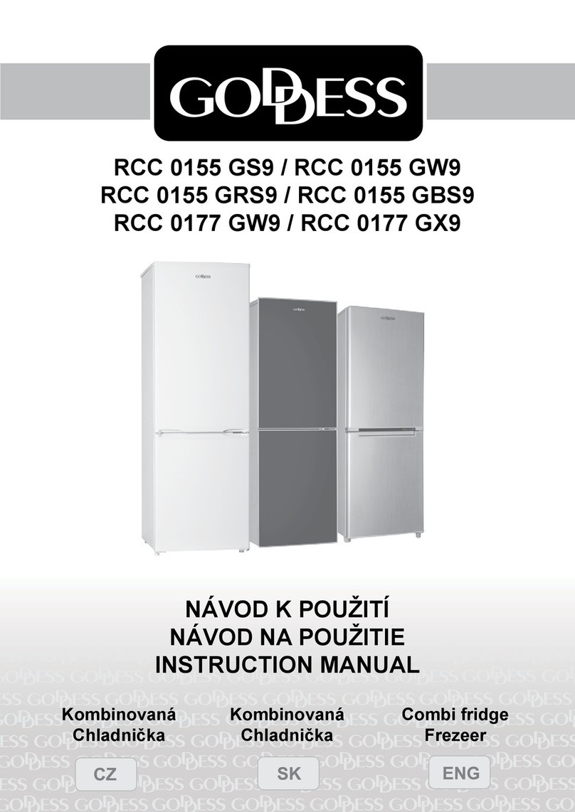 Goddess RCC 0155 GS9 User manual