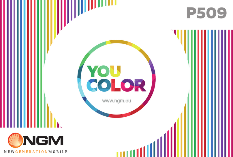 NGM YOU COLOR P509 User manual