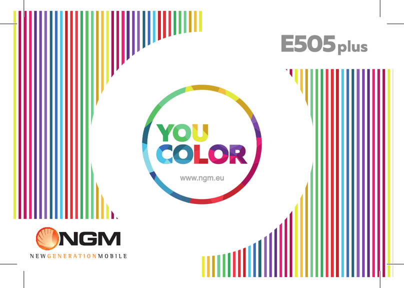 NGM YOU COLOR E505 plus User manual NGM YOU COLOR E505 plus User manual
