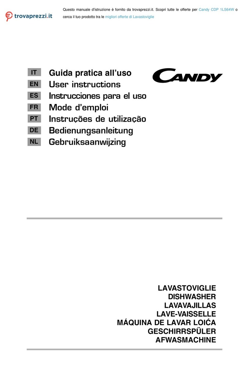 Candy CDP 1LS64W User manual