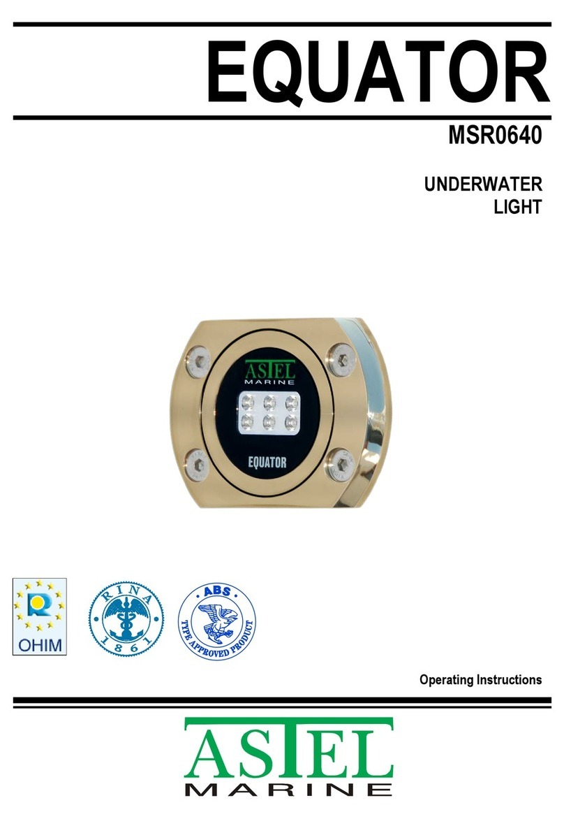 ASTEL MARINE EQUATOR MSR0640 operating instructions ASTEL MARINE EQUATOR MSR0640 operating instructions
