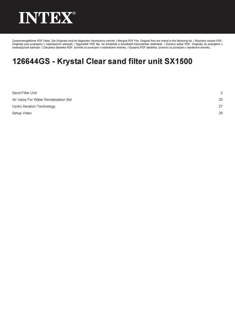 Intex 126644GS User manual