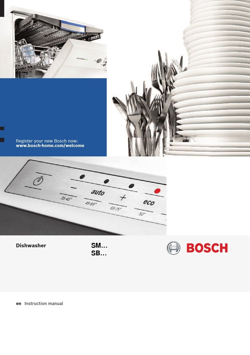 Bosch SMV65E00 instruction manual