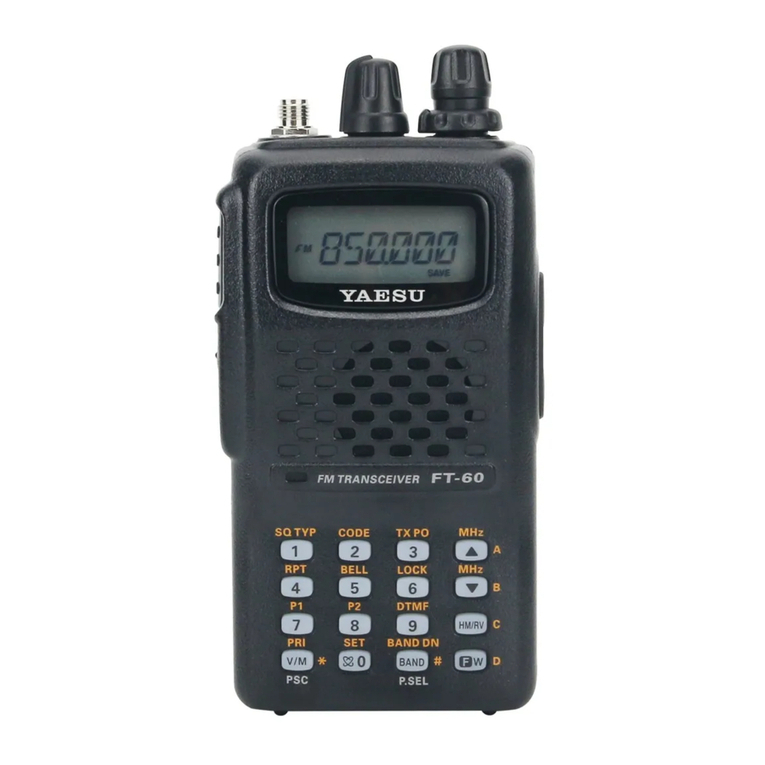 Yaesu FT-60R user manual