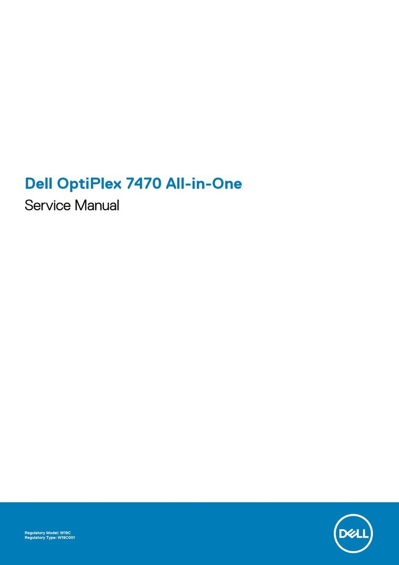 Dell OptiPlex 7470 All-in-One User manual