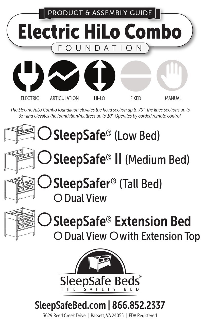 SleepSafe Beds SleepSafe manual