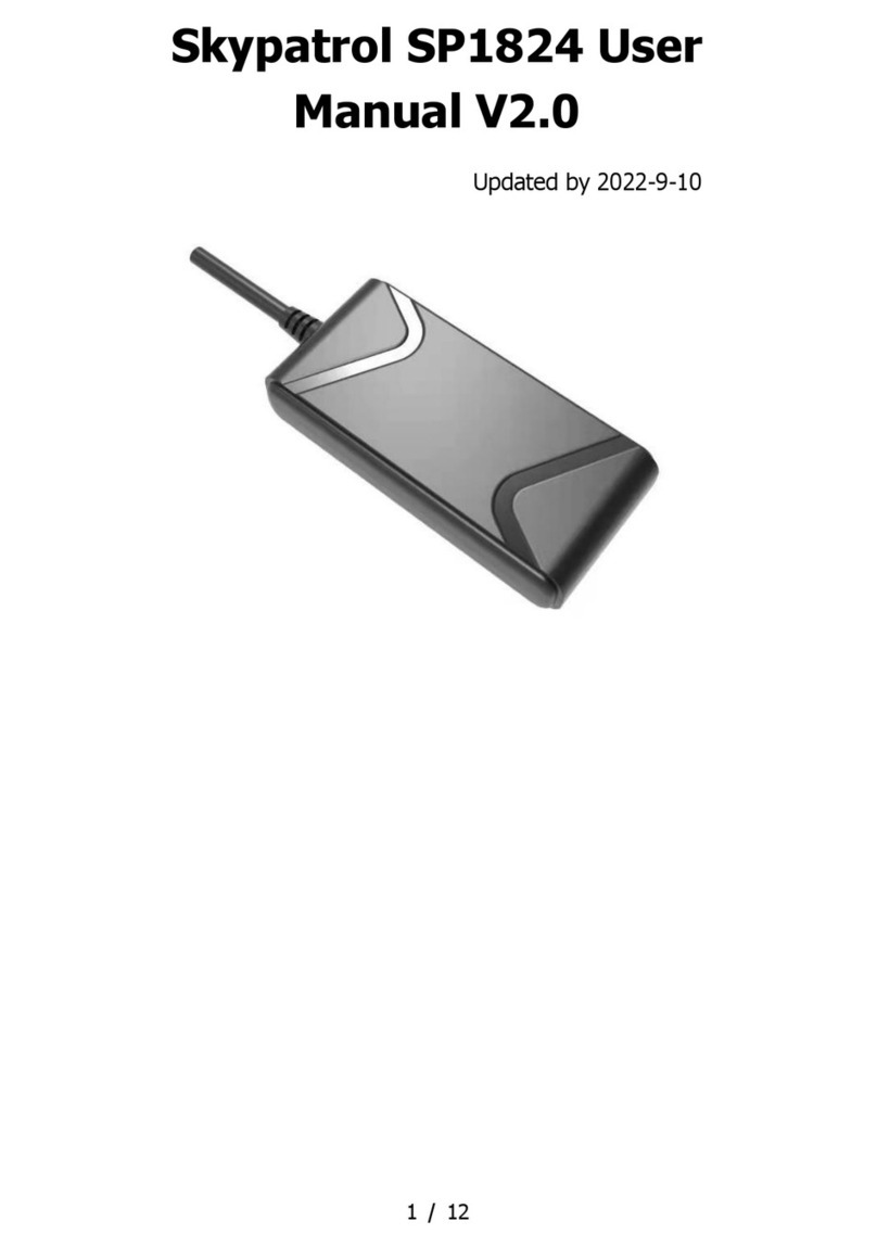 Skypatrol SP1824 user manual