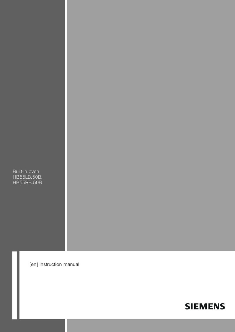 Siemens HB55LB 50B Series instruction manual