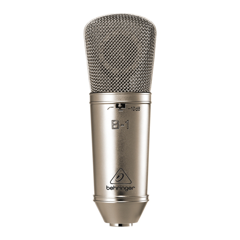 Behringer B-1 User manual