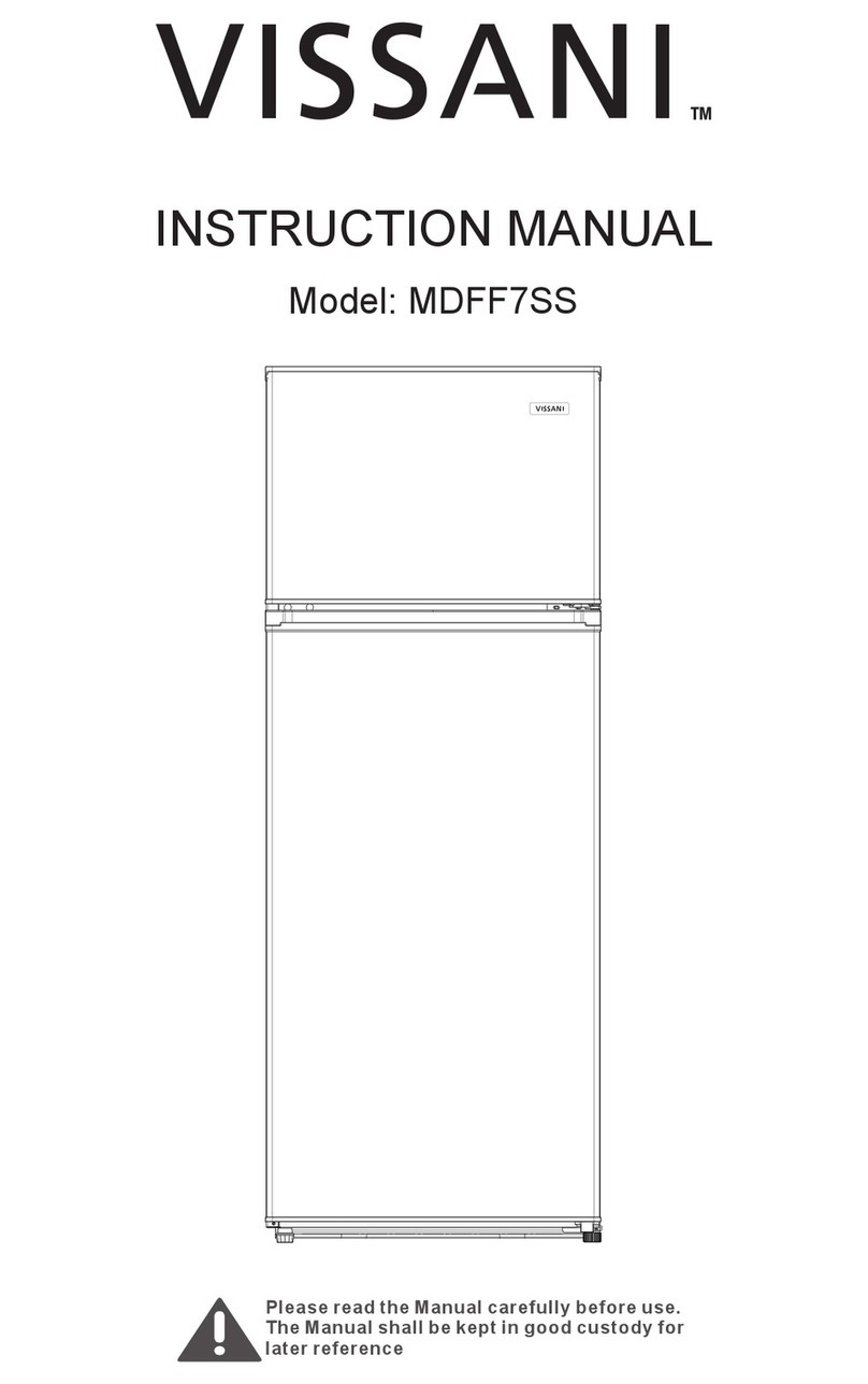 Vissani MDFF7SS instruction manual