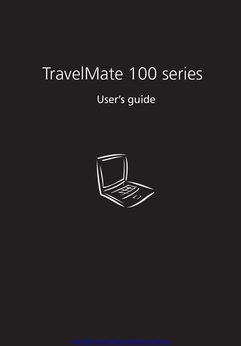 Acer TravelMate 100 Series user guide