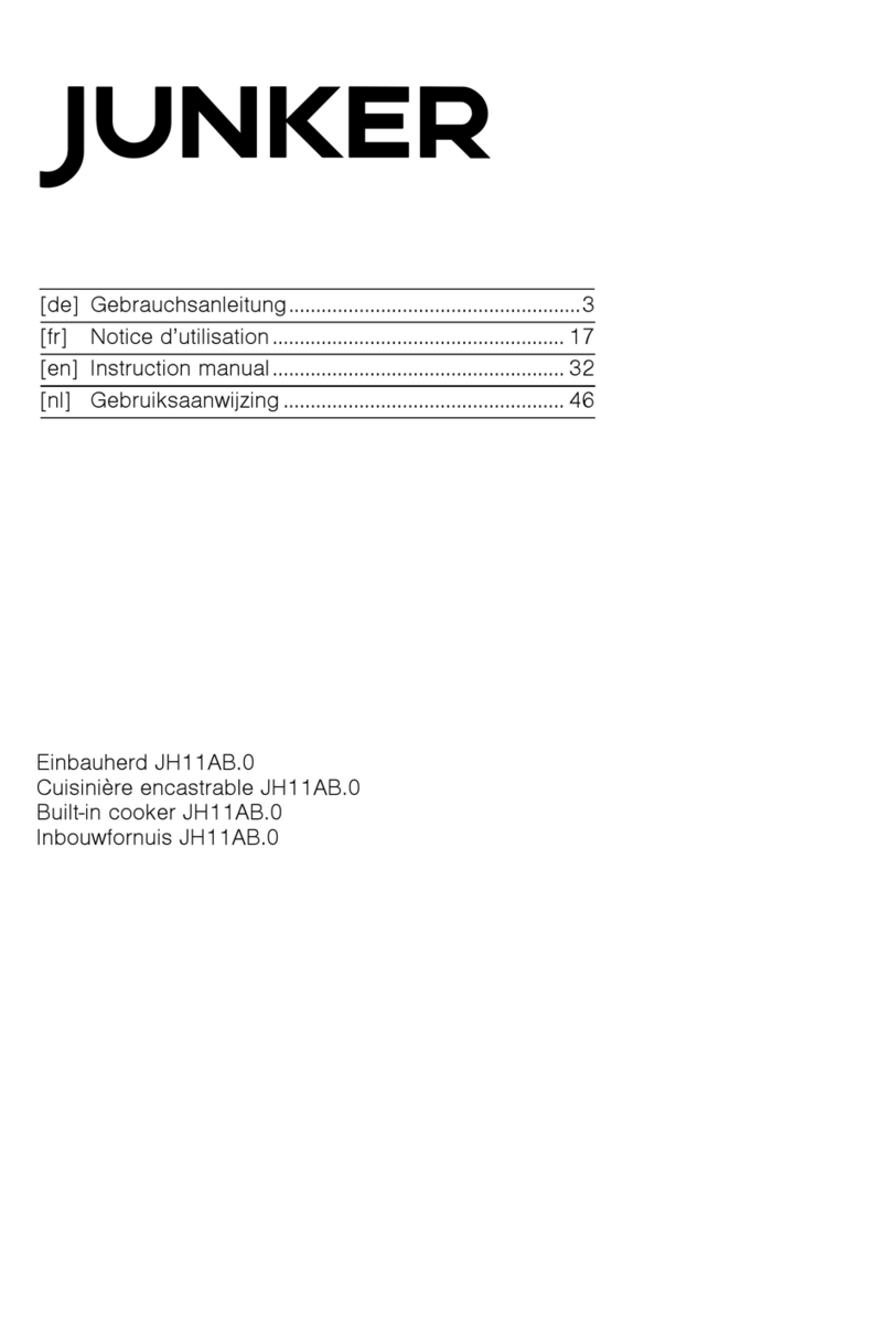 Junker JH11AB 0 Series instruction manual