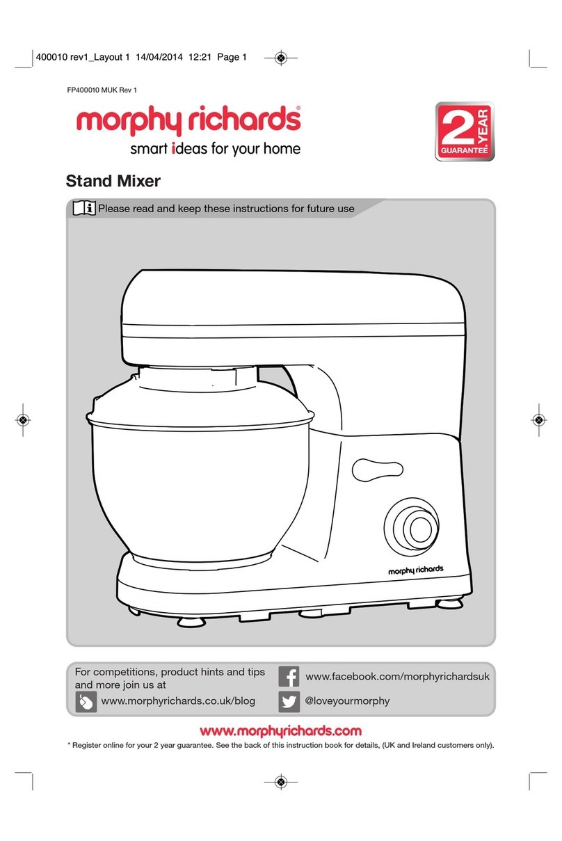 Morphy Richards FP400010 manual