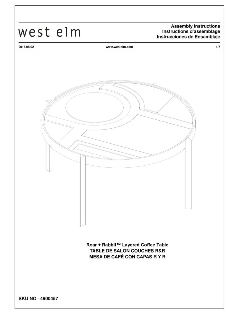 West Elm Roar + Rabbit 4900457 User manual West Elm Roar + Rabbit 4900457 User manual