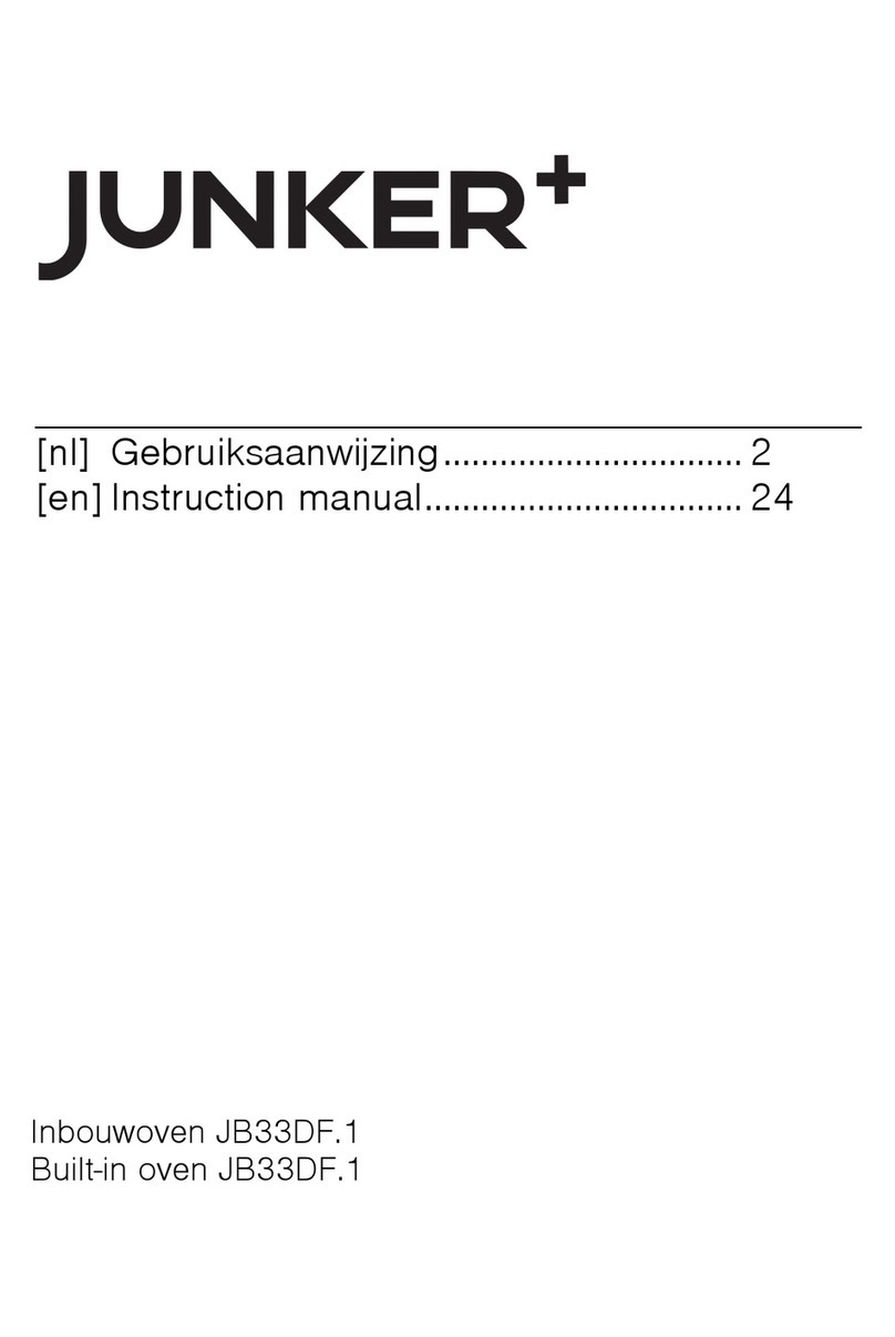 Junker JB33DF 1 Series User manual