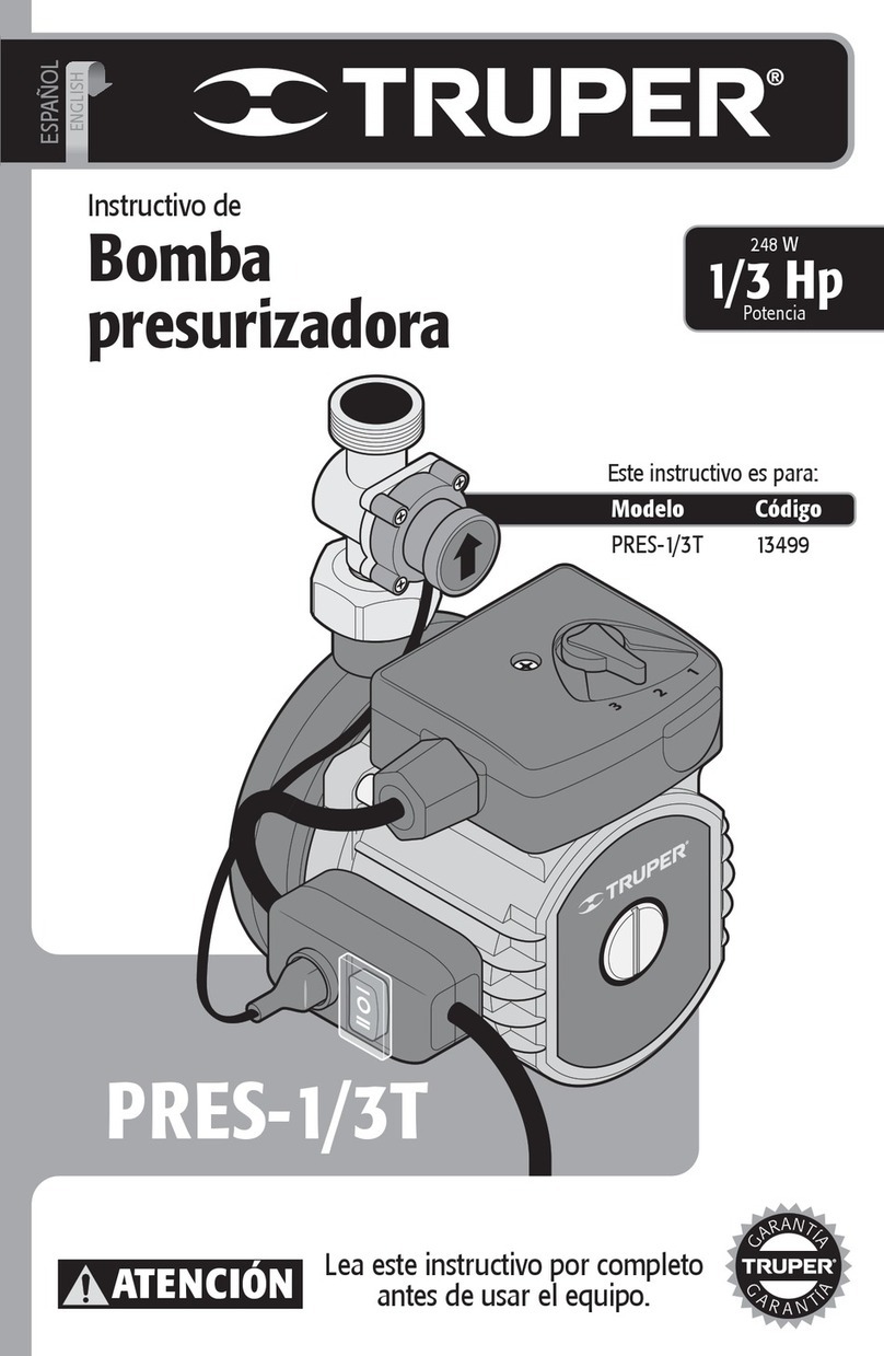 Truper PRES-1/3T User manual