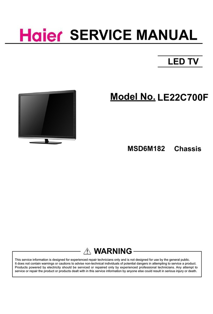 Haier LE22C700F Service manual