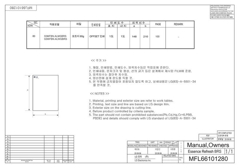 LG S3WFBN User manual