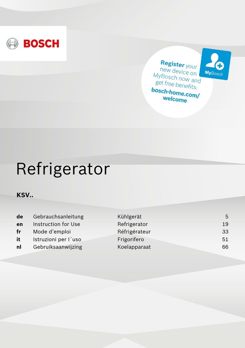 Bosch KSV36VW3P User manual