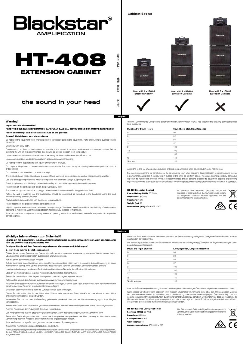 BLACK STAR HT-408 manual