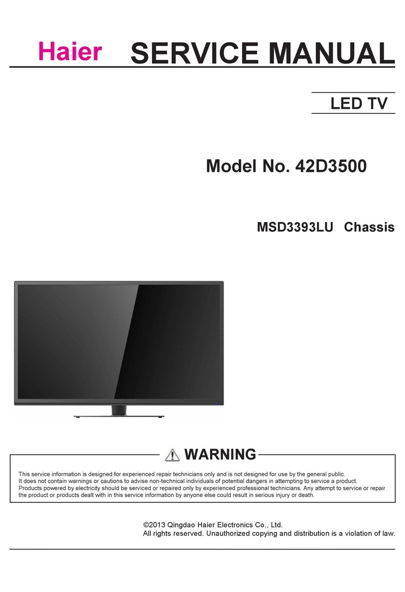 Haier 42D3500 User manual