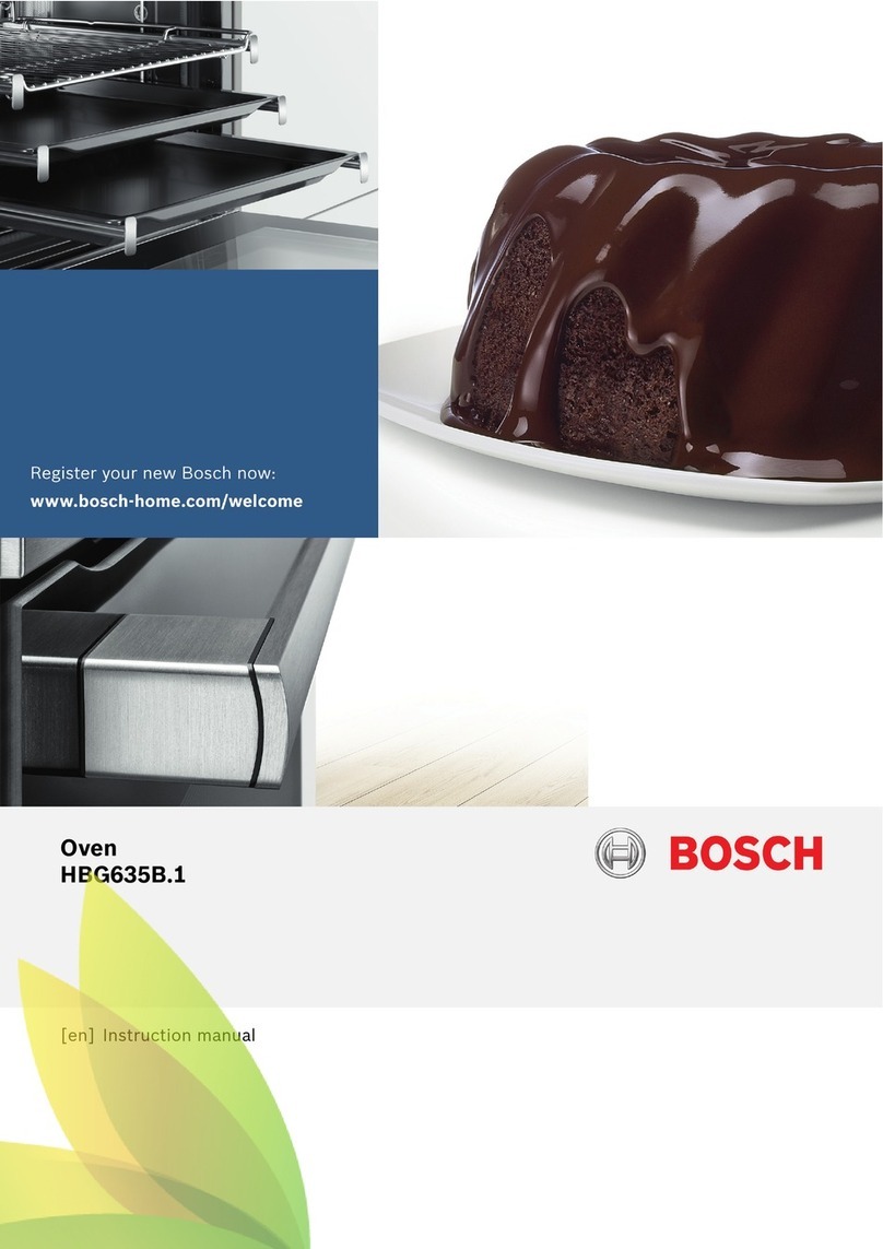 Bosch HBG635BB1 User manual