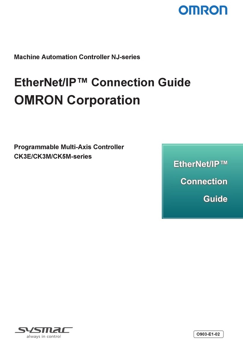 Omron CK5M Series Instruction Manual