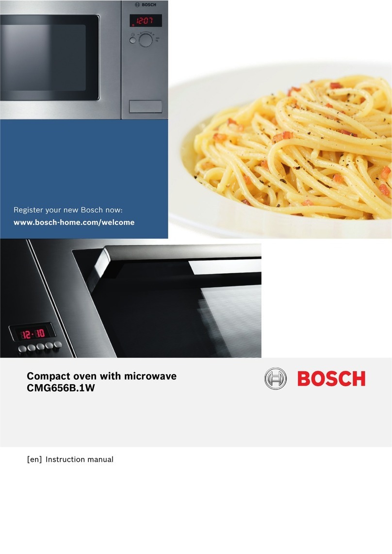 Bosch CMG656B 1W Series instruction manual