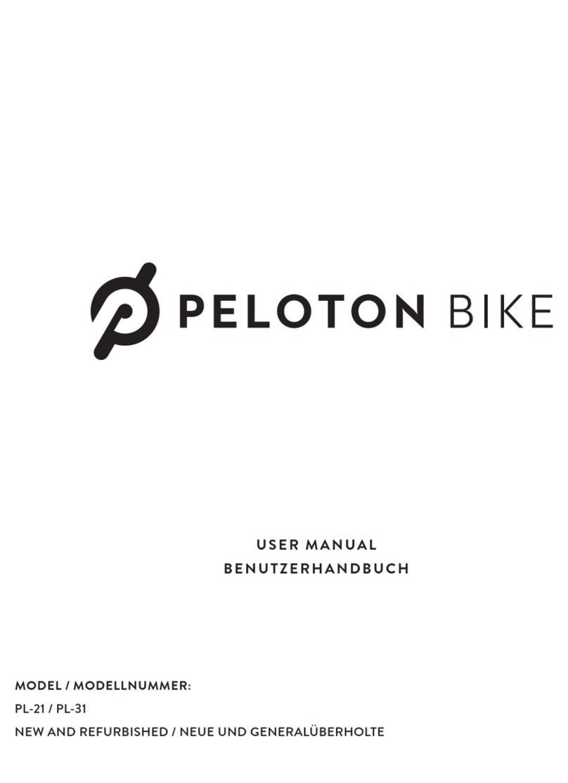 Peloton PL-31 User manual
