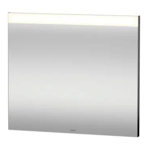 DURAVIT LM7856 D Mounting instructions