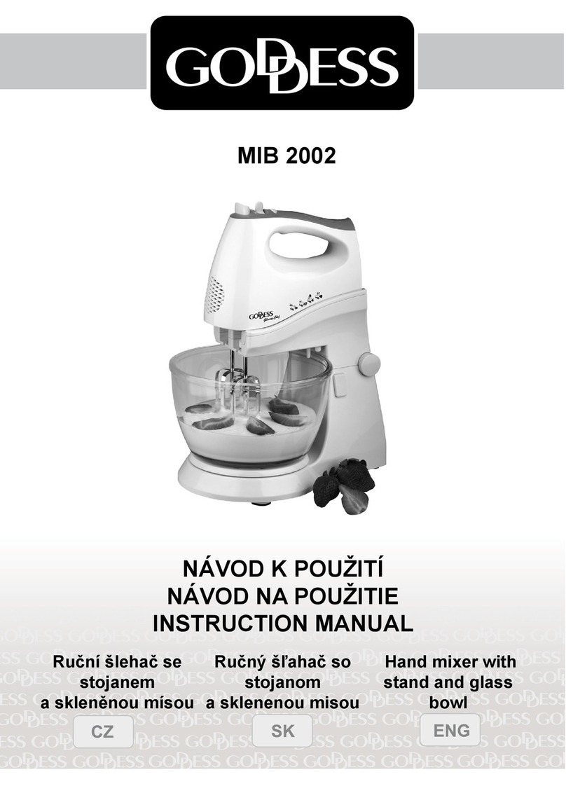 Goddess MIB 2002 User manual