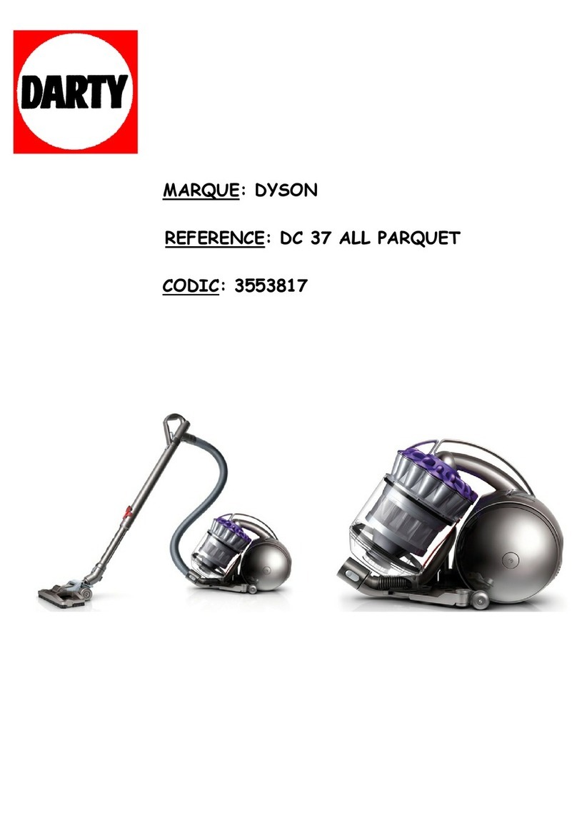 Dyson DC37 User manual