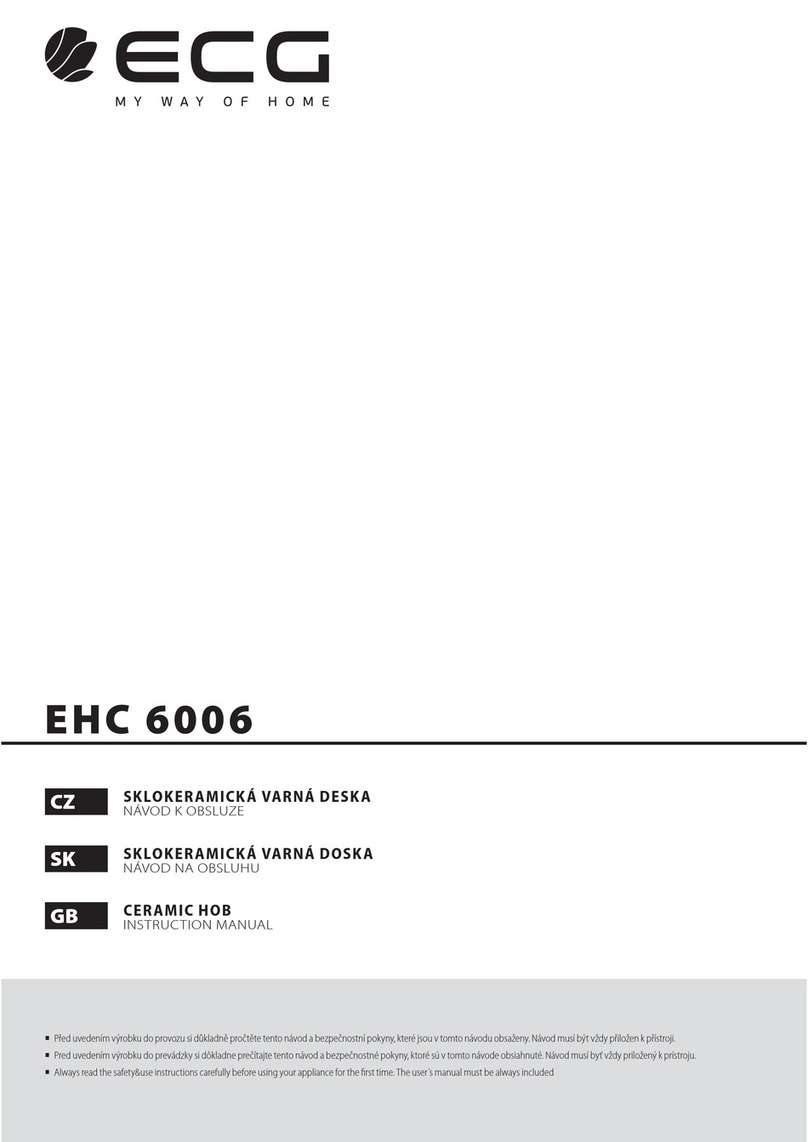 ECG EHC 6006 User manual