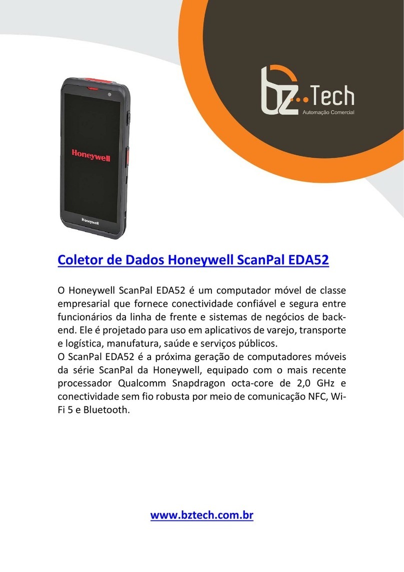 Honeywell ScanPal EDA52-0 User manual