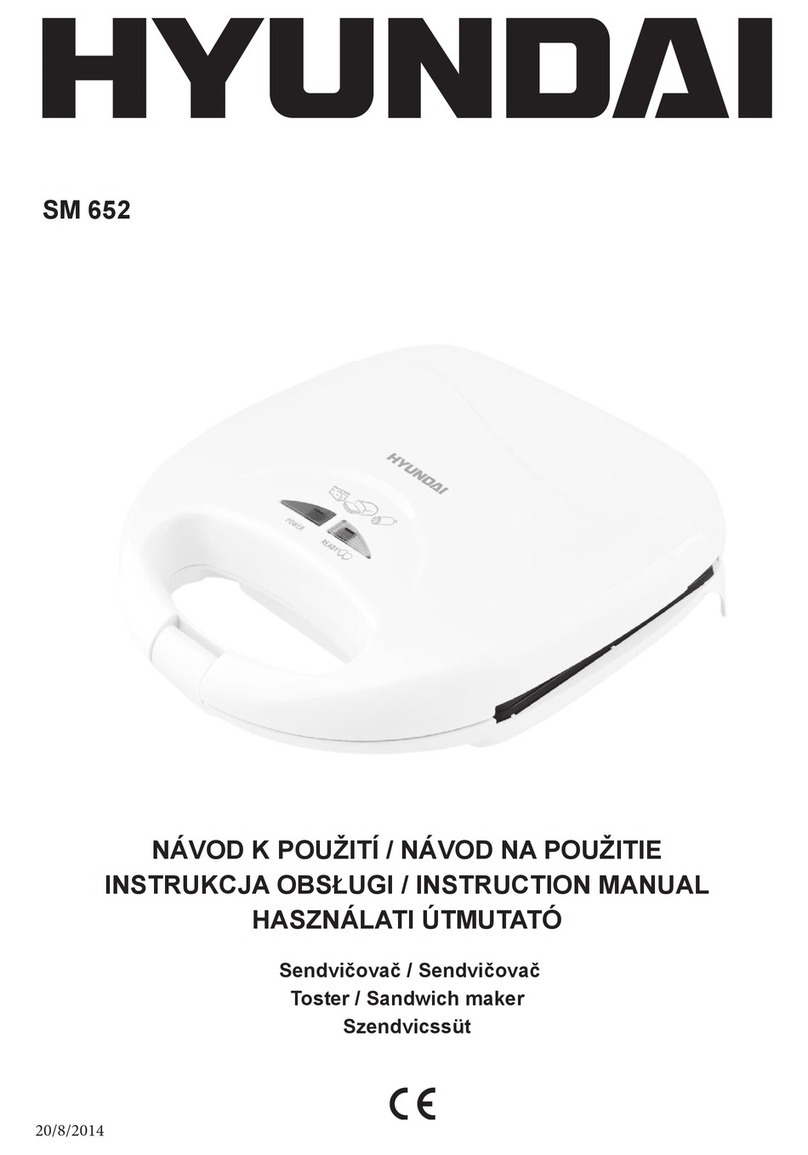 Hyundai SM 652 instruction manual