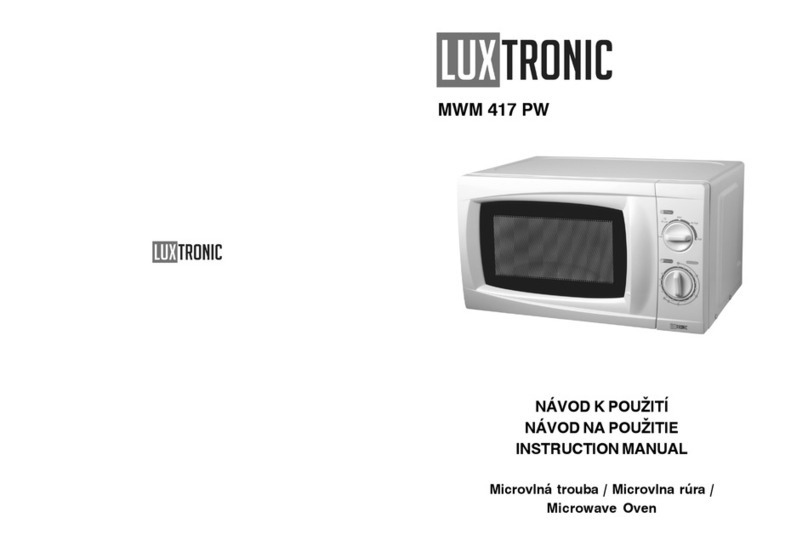 Luxtronic MWM 417 PW instruction manual