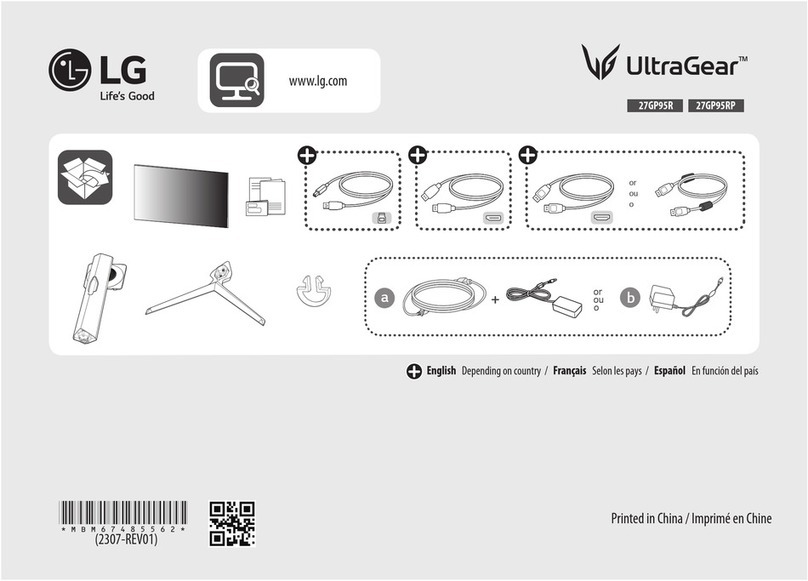 LG UltraGear 27GP95RP User manual
