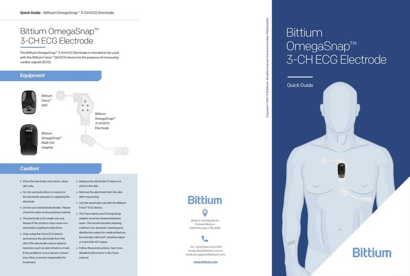 Bittium OmegaSnap 3-CH ECG Electrode quick guide