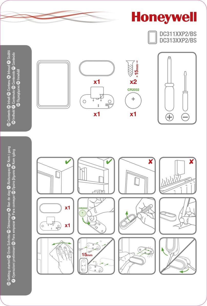 Honeywell 311 Series manual