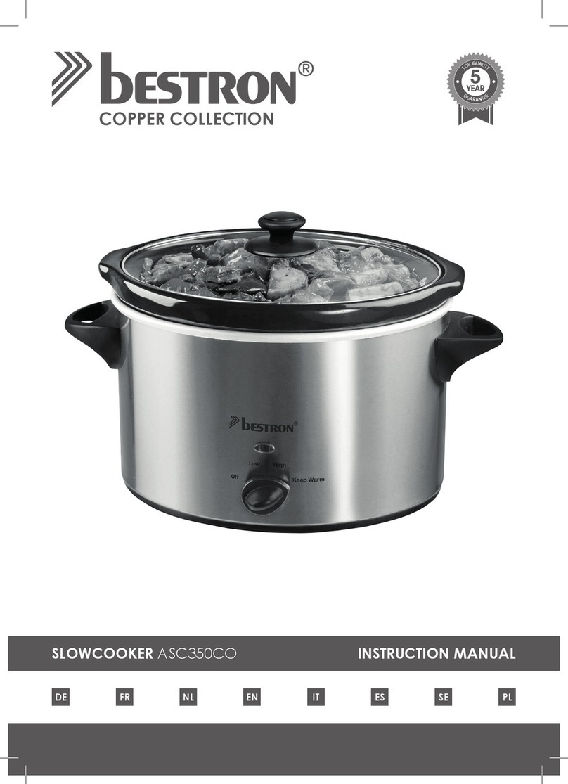 Bestron COPPER ASC350CO User manual