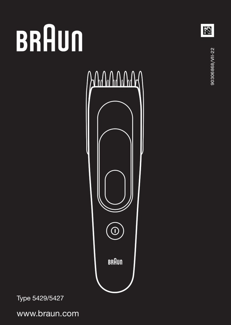 Braun HC7390 User manual