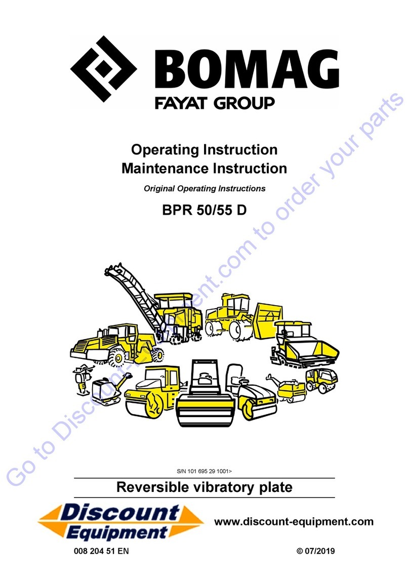 Fayat BOMAG BPR 50/55 D Operating	 instruction