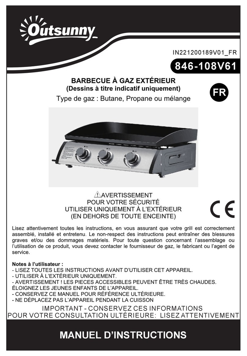 Outsunny 846-108V61 operating instructions