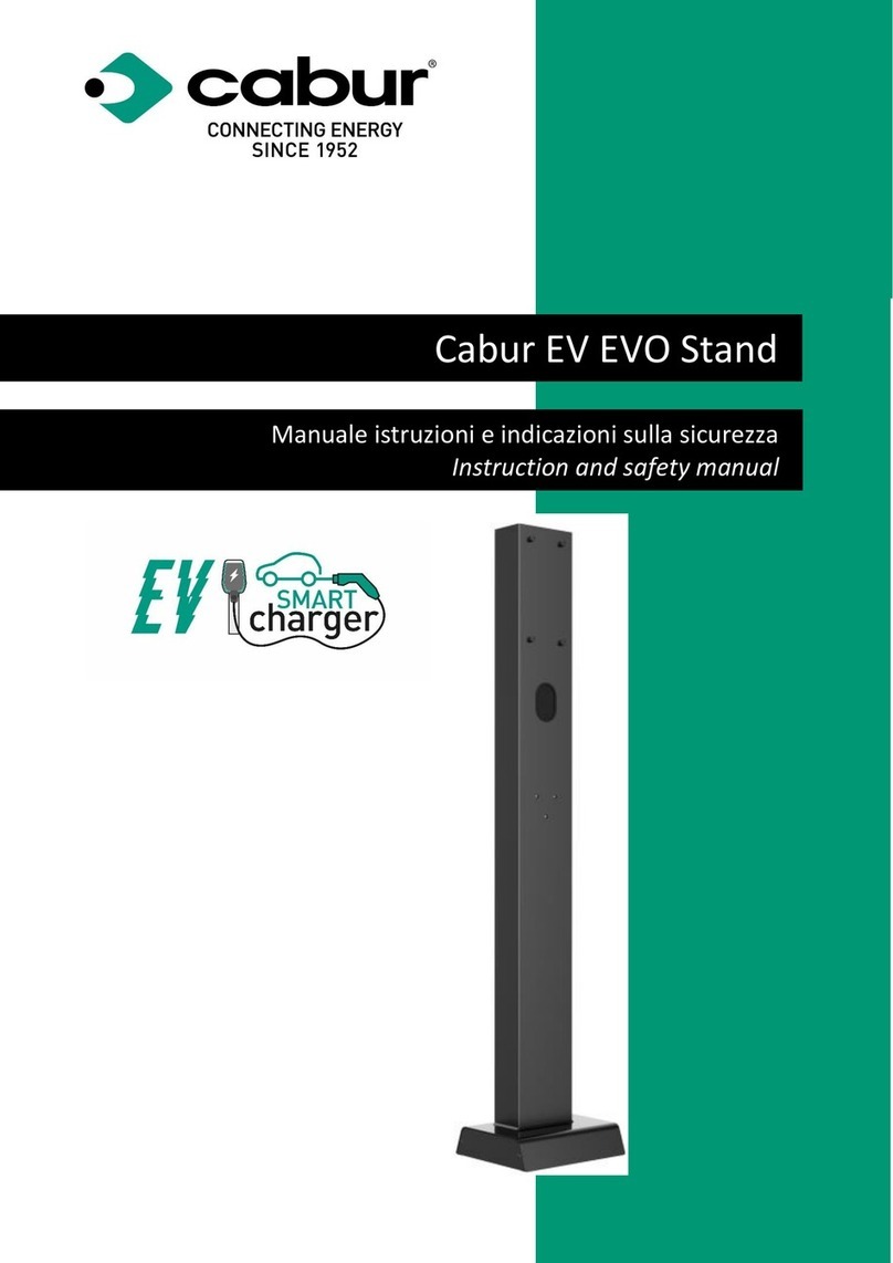 cabur EV EVO Stand Instruction and safety manual
