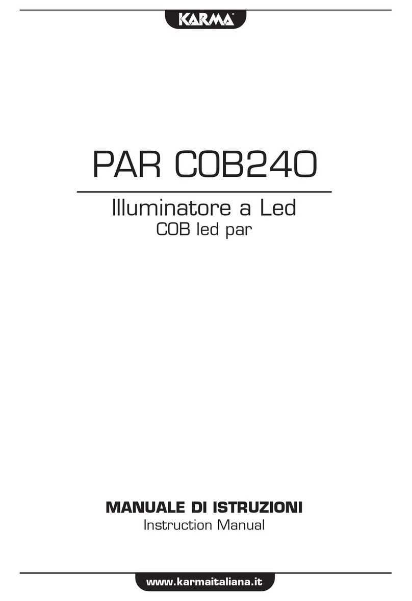 Karma PAR COB240 User manual
