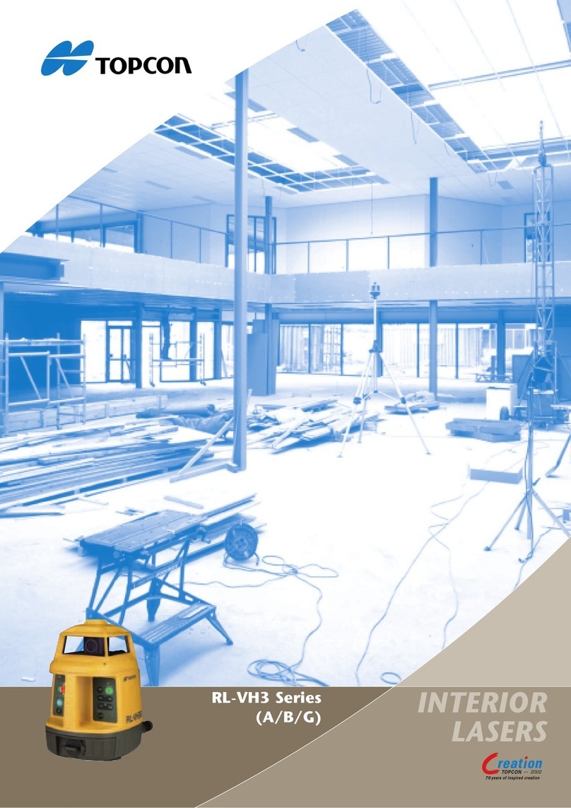 Topcon RL-VH3A User manual