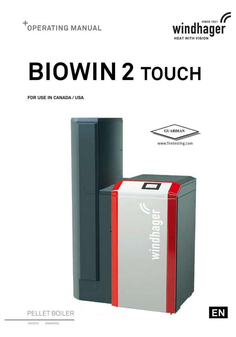 Windhager BIOWIN 2 TOUCH operating manual