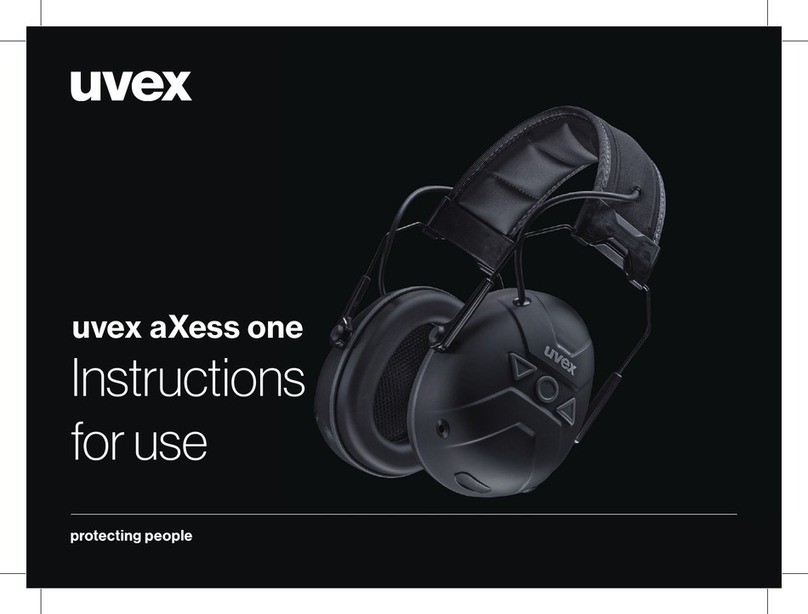 Uvex aXess one Instructions for use