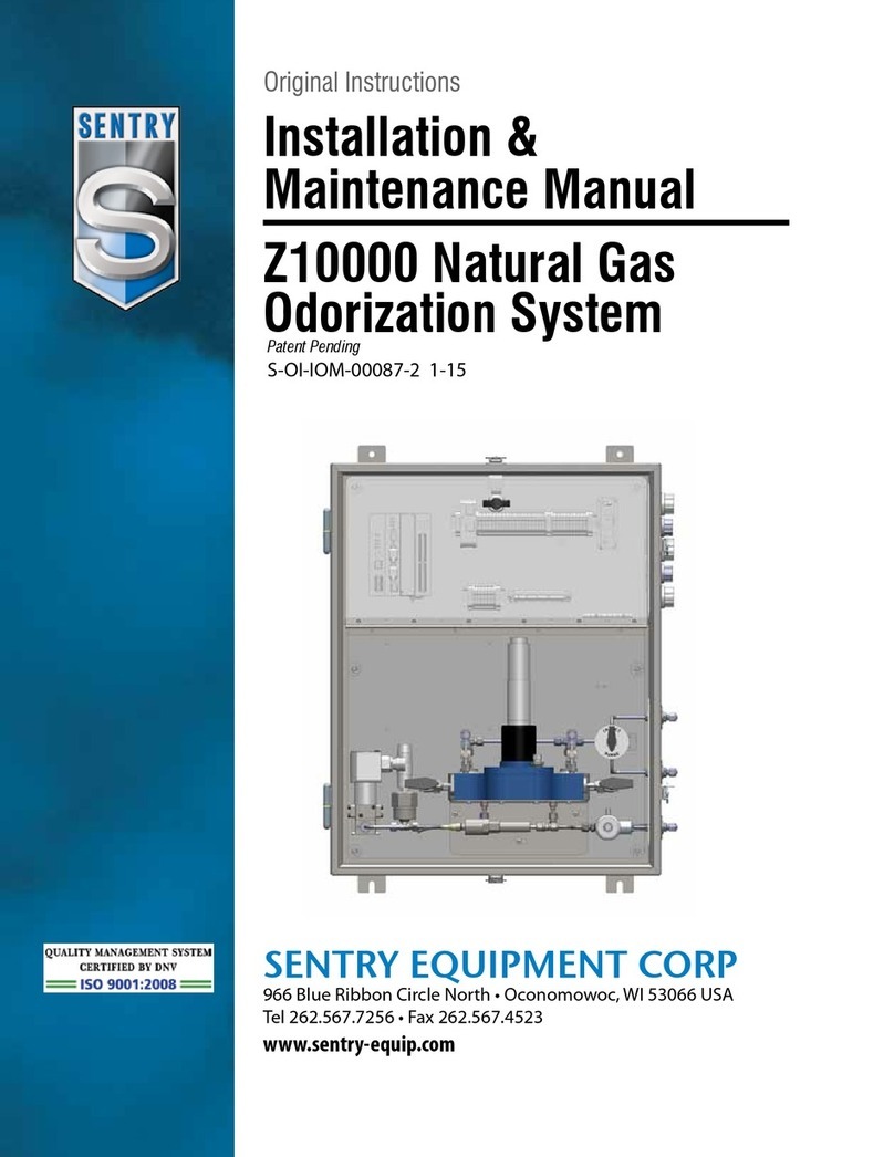 Sentry Z10000 Instruction Manual